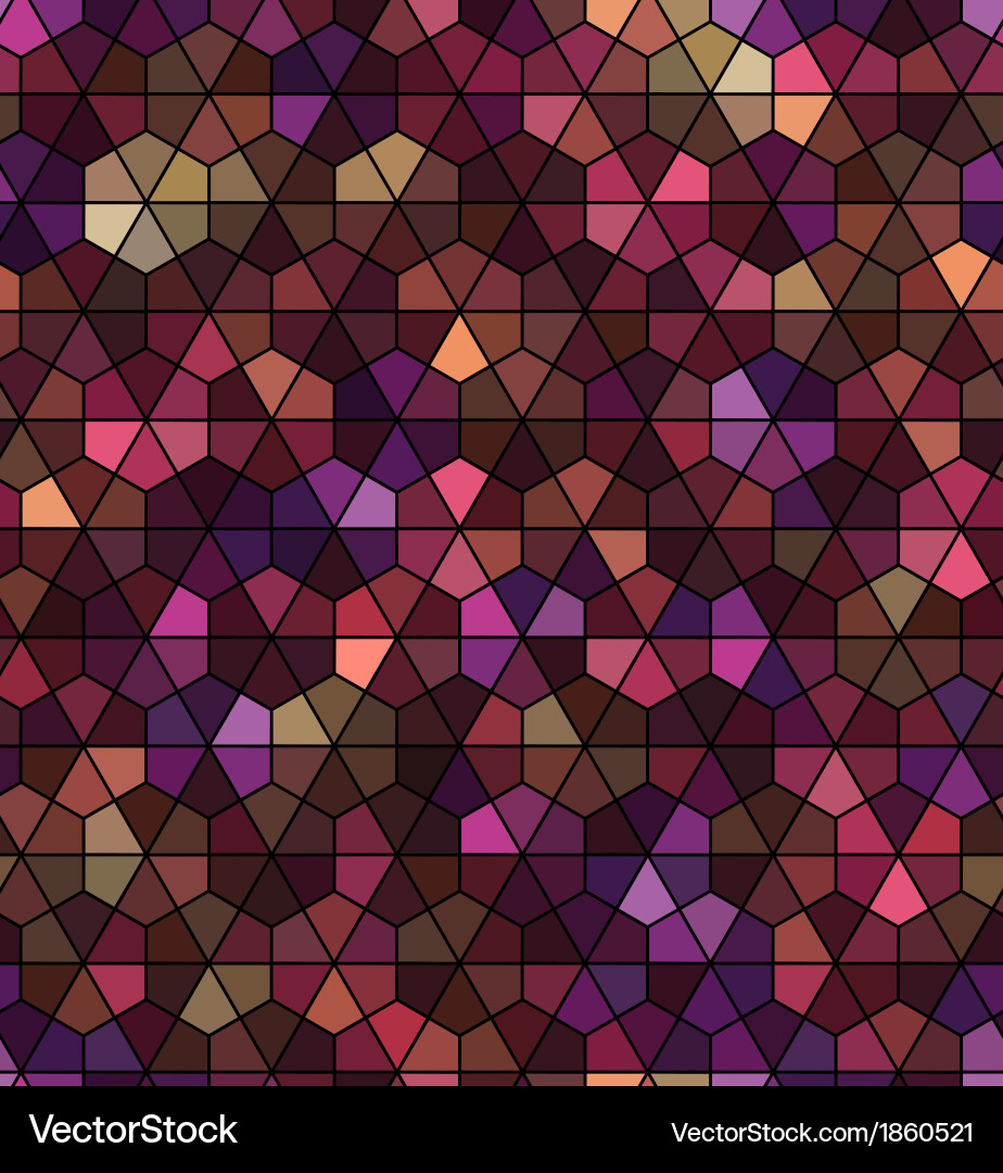Geometric Hexagonal Pattern Vector Image