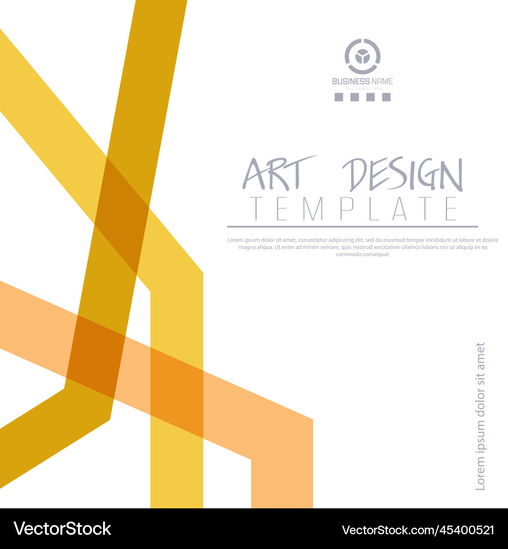 Intersecting lines geometric abstract composition Intersecting lines geometric abstract composition vector image