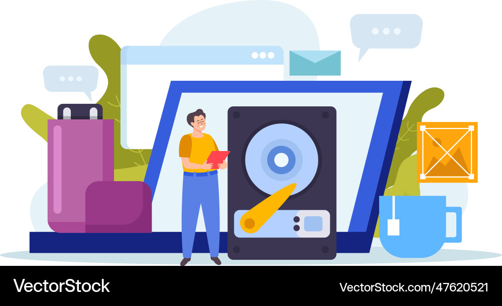 Recovering data composition Recovering data composition vector image