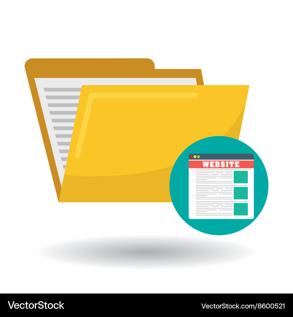 Security system design technology vector image