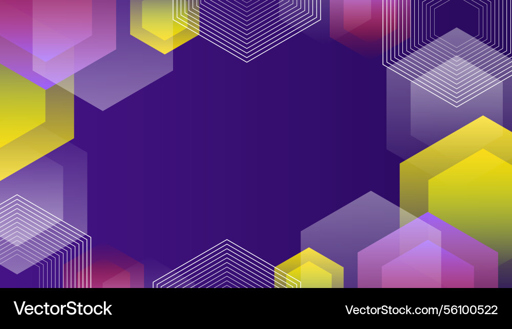 Abstract geometric background with gradient Vector Image
