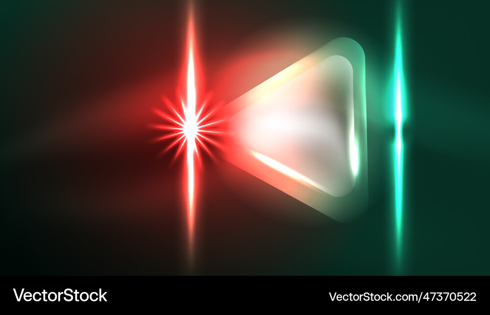 Digital neon abstract background triangles Digital neon abstract background triangles vector image