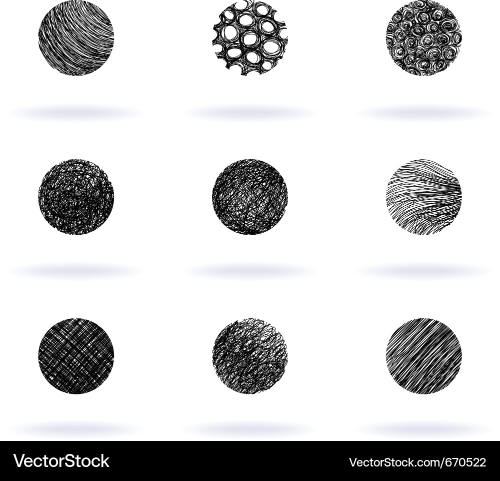 Doodle design elements Vector Image
