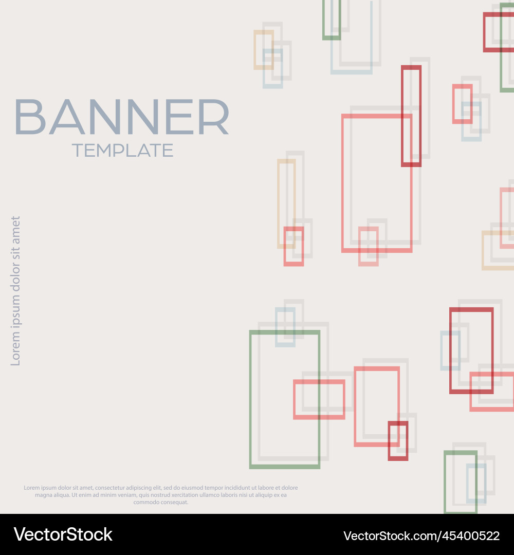Intersecting rectangles geometric abstract Intersecting rectangles geometric abstract vector image