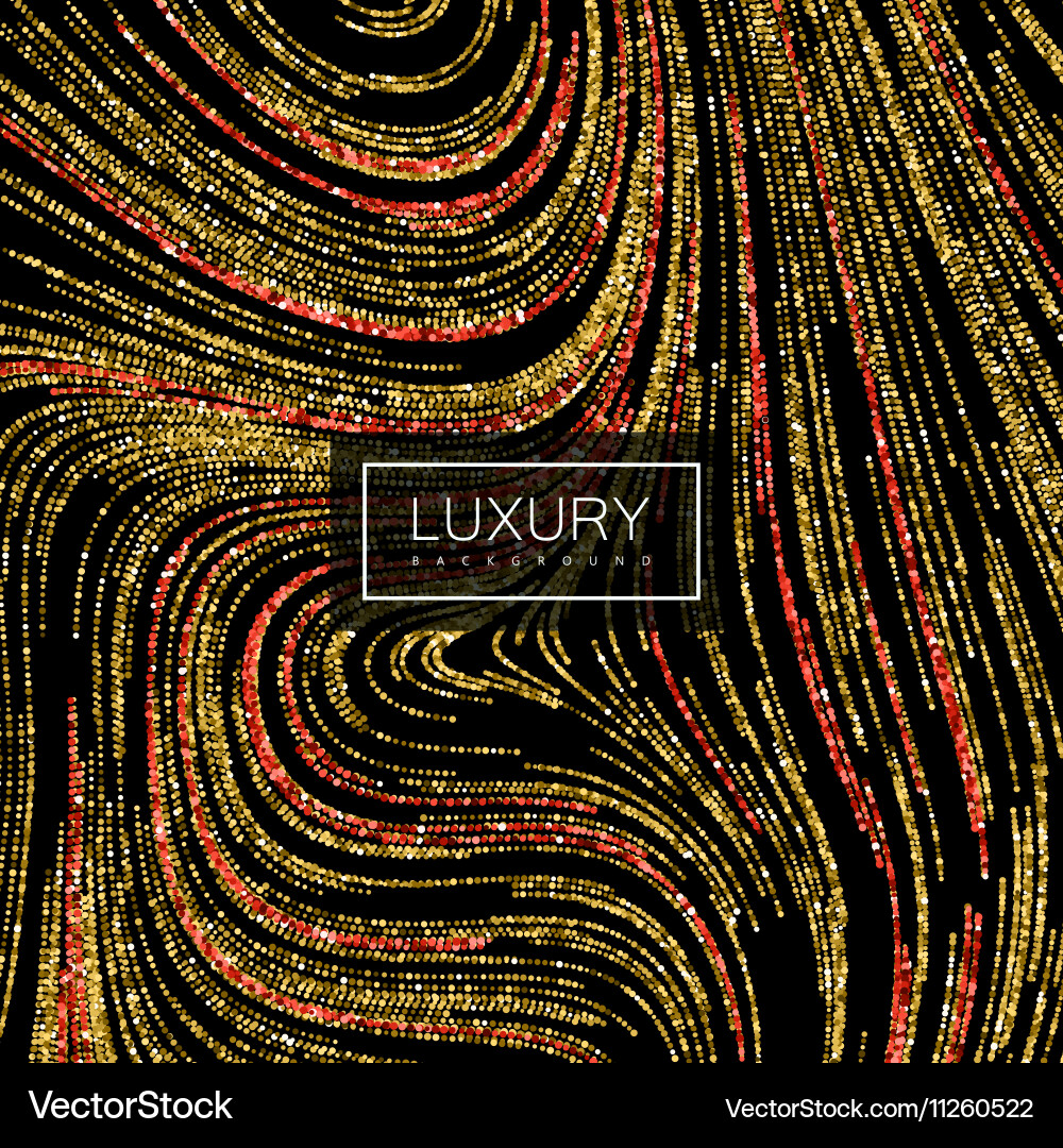 Luxury background with shiny ruby glitters vector image