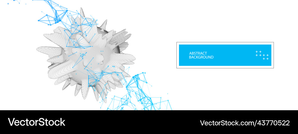 Modern science and technology background abstract Modern science and technology background abstract vector image