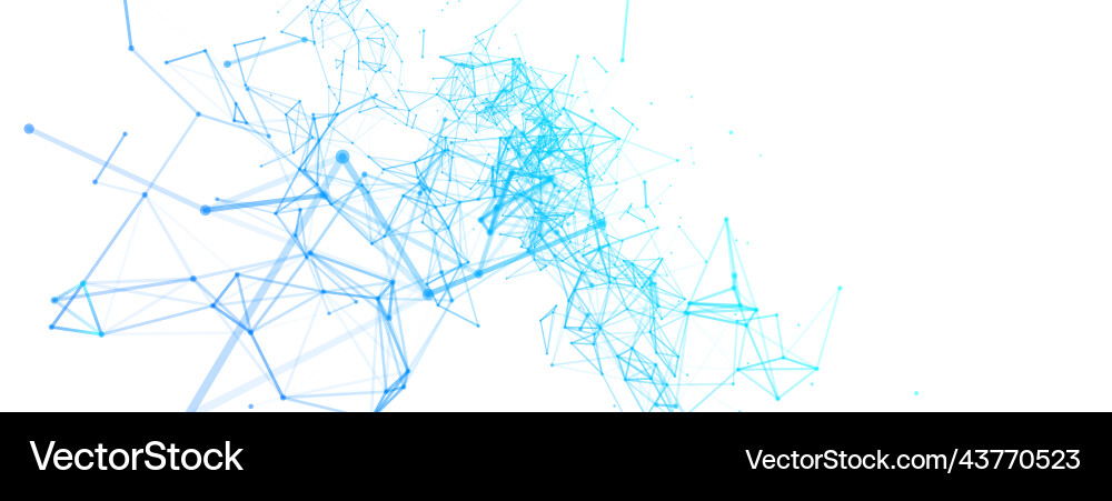 Abstract polygonal background with connecting Abstract polygonal background with connecting vector image