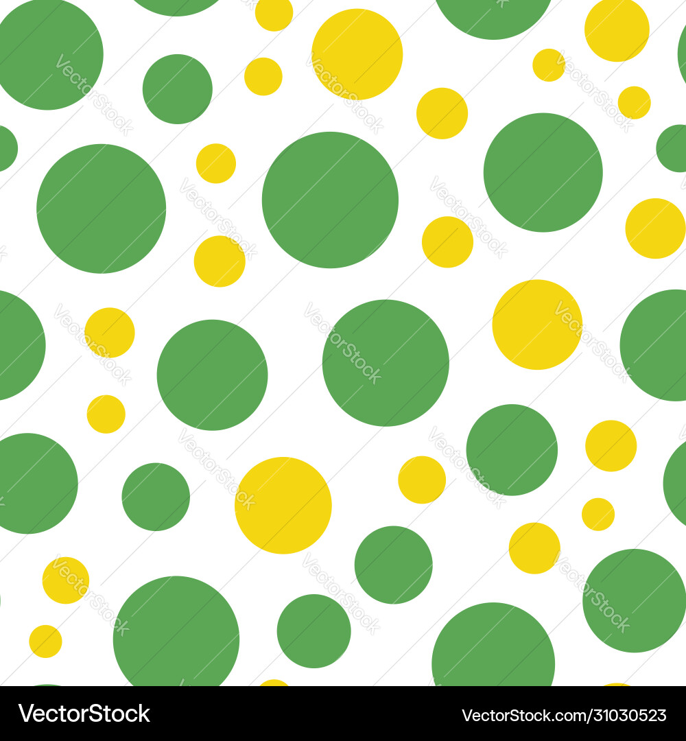 Colorful Repeating Dot Pattern Vector Image