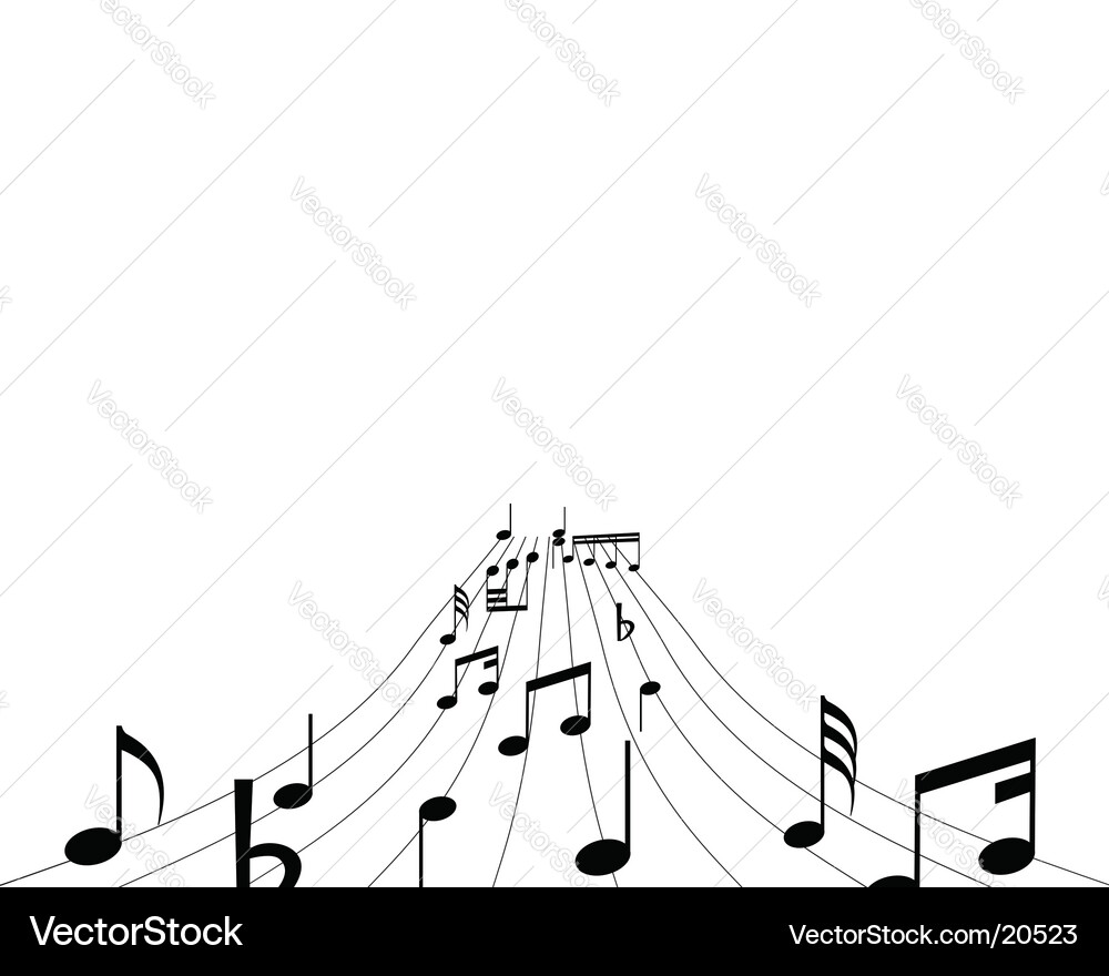 Notes lines Vector Image
