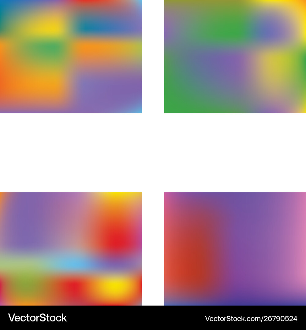 Abstract soft color background vector image