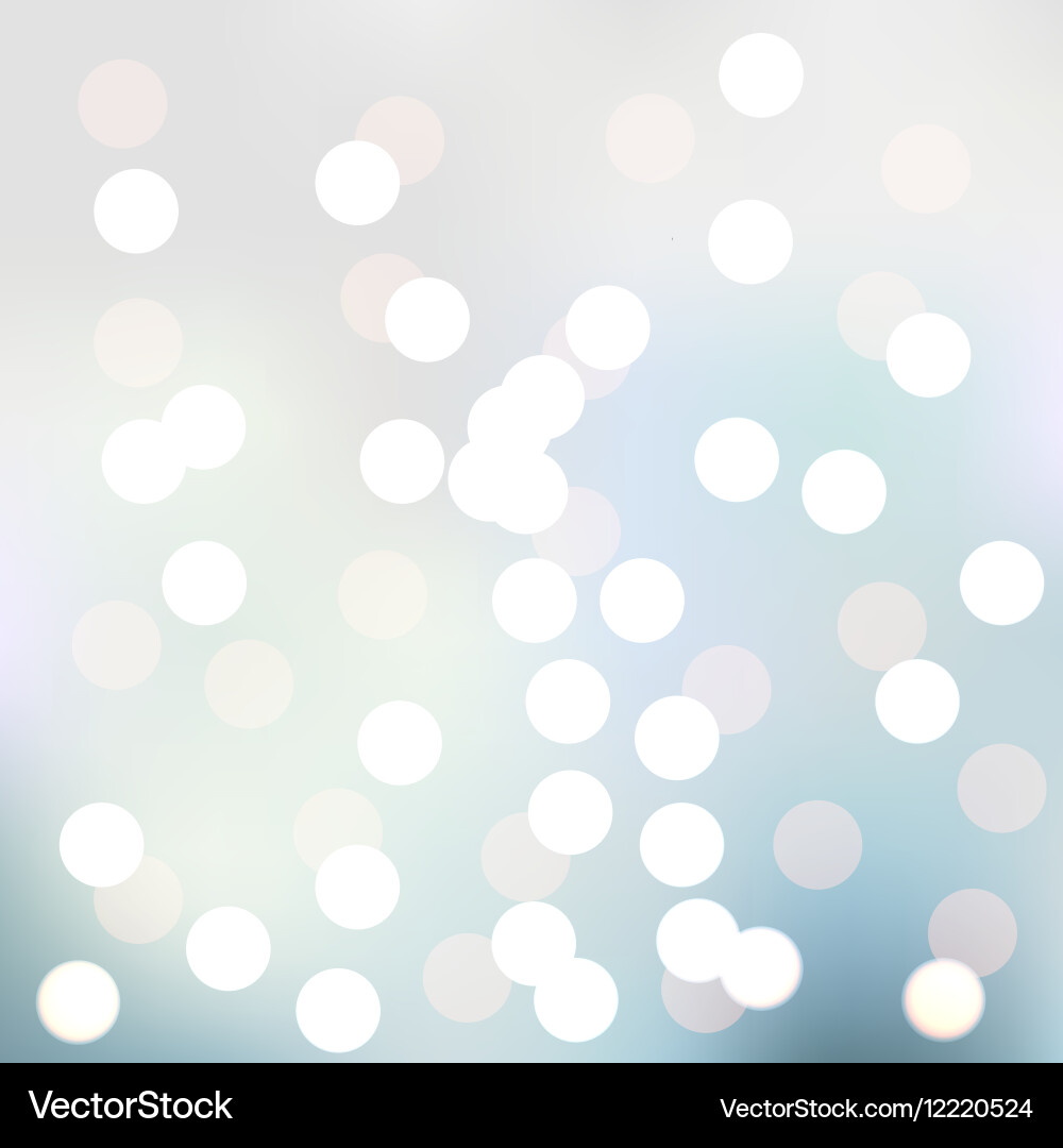 Bokeh Sparkle Background Vector Image