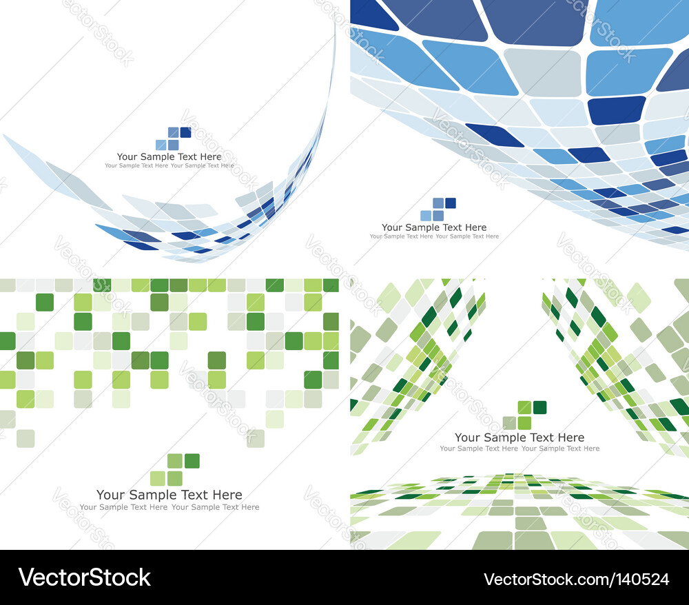 Checked background vector image