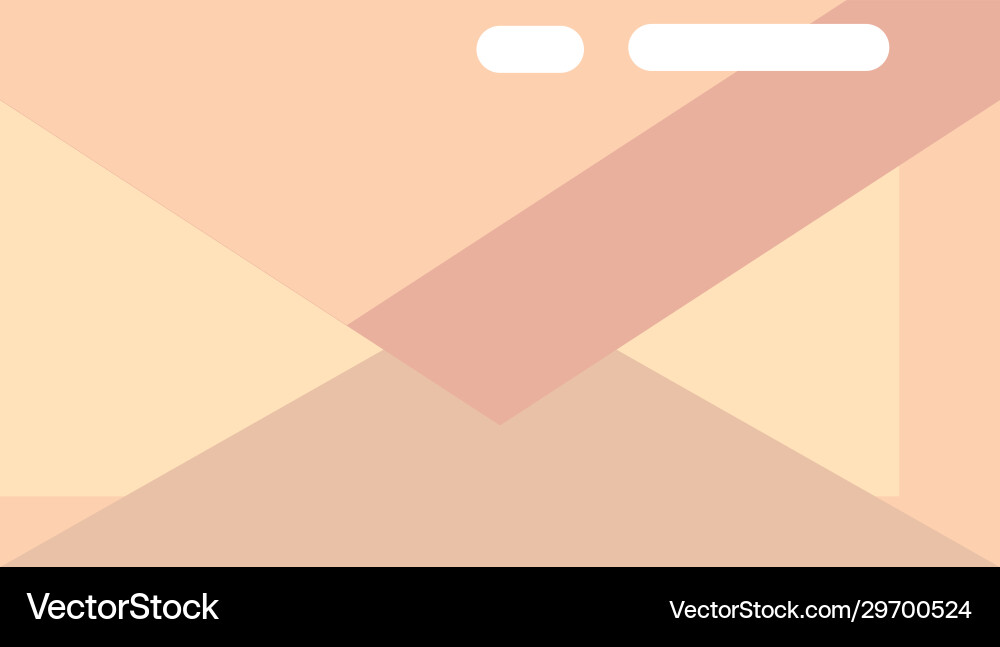 Isolated envelope message fill style icon vector image