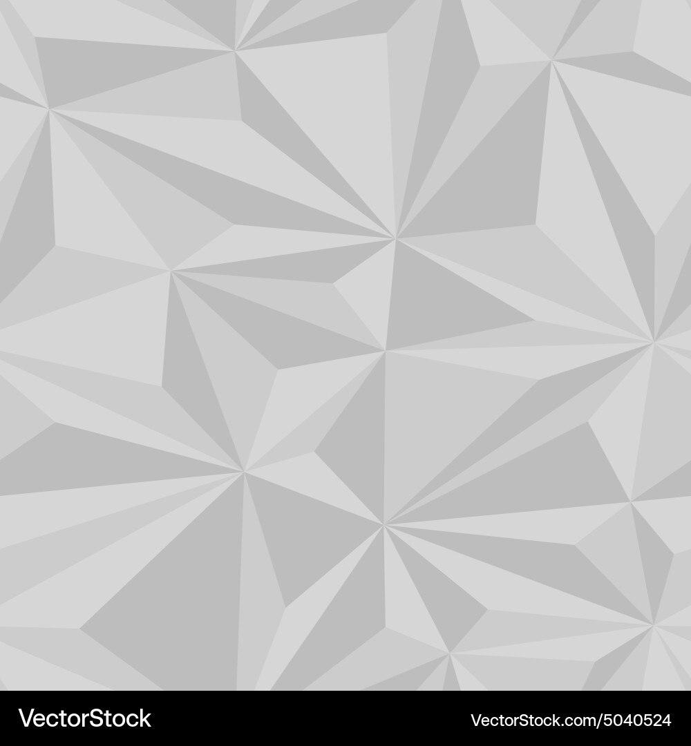 Modern 3D Triangle Pattern vector image