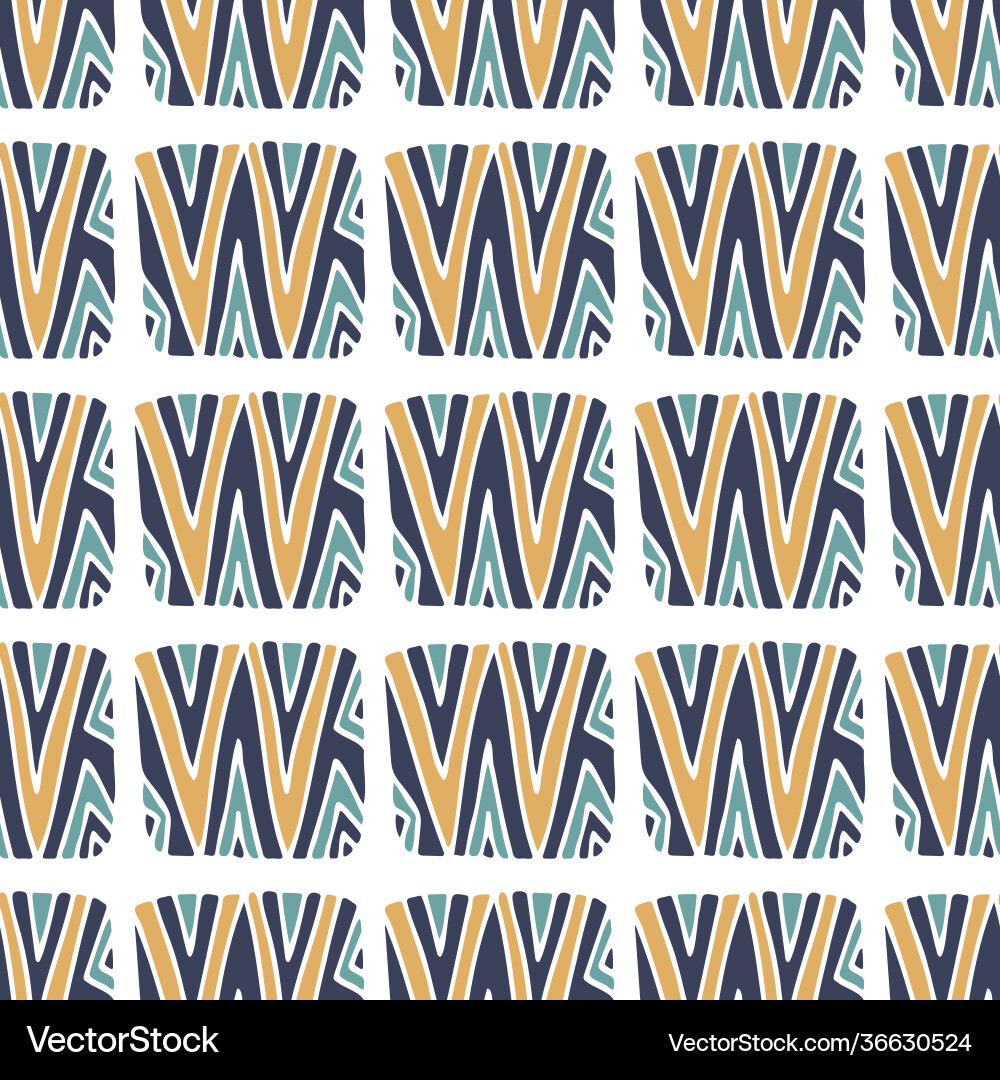 Seamless pattern with abstract square Seamless pattern with abstract square vector image