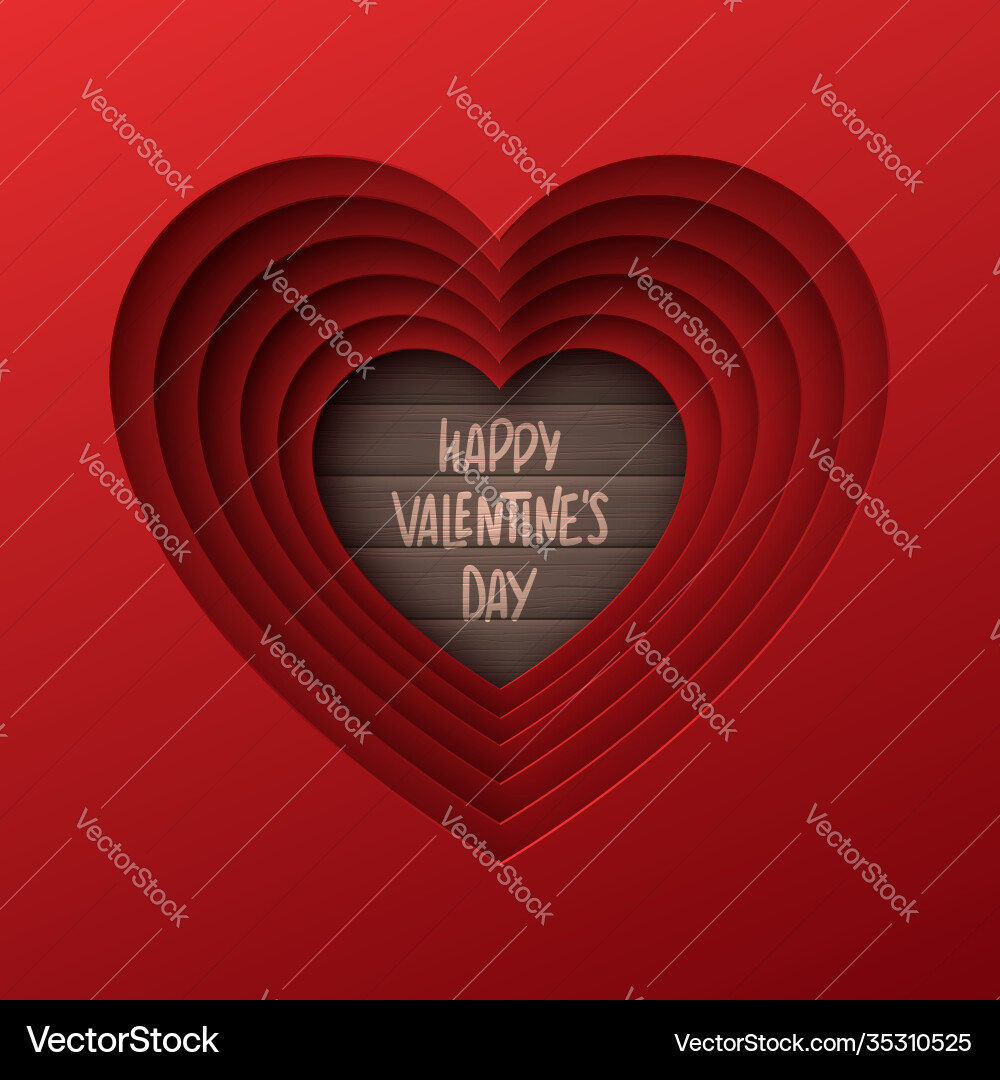 Valentines day abstract background Vector Image