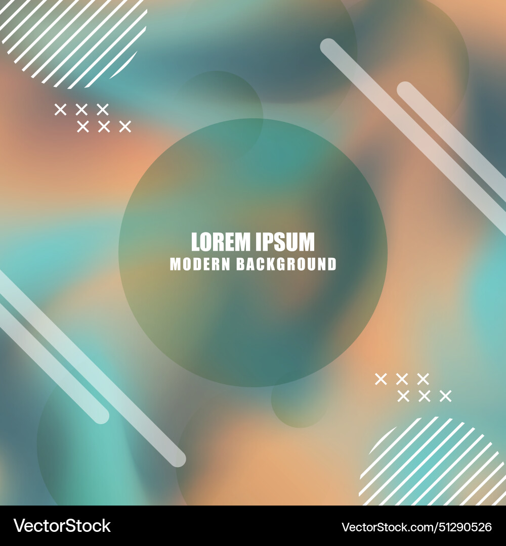 Colorful gradient color with memphis element Colorful gradient color with memphis element vector image