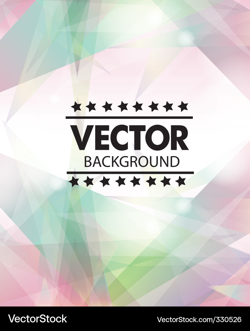 Geometric Abstract Background Vector Image