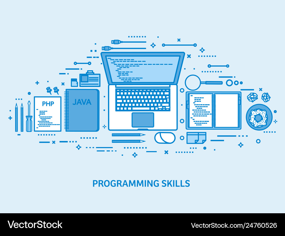 Programmierung Codierung und seo Webentwicklung Programmierung Codierung und seo Webentwicklung vektorbild