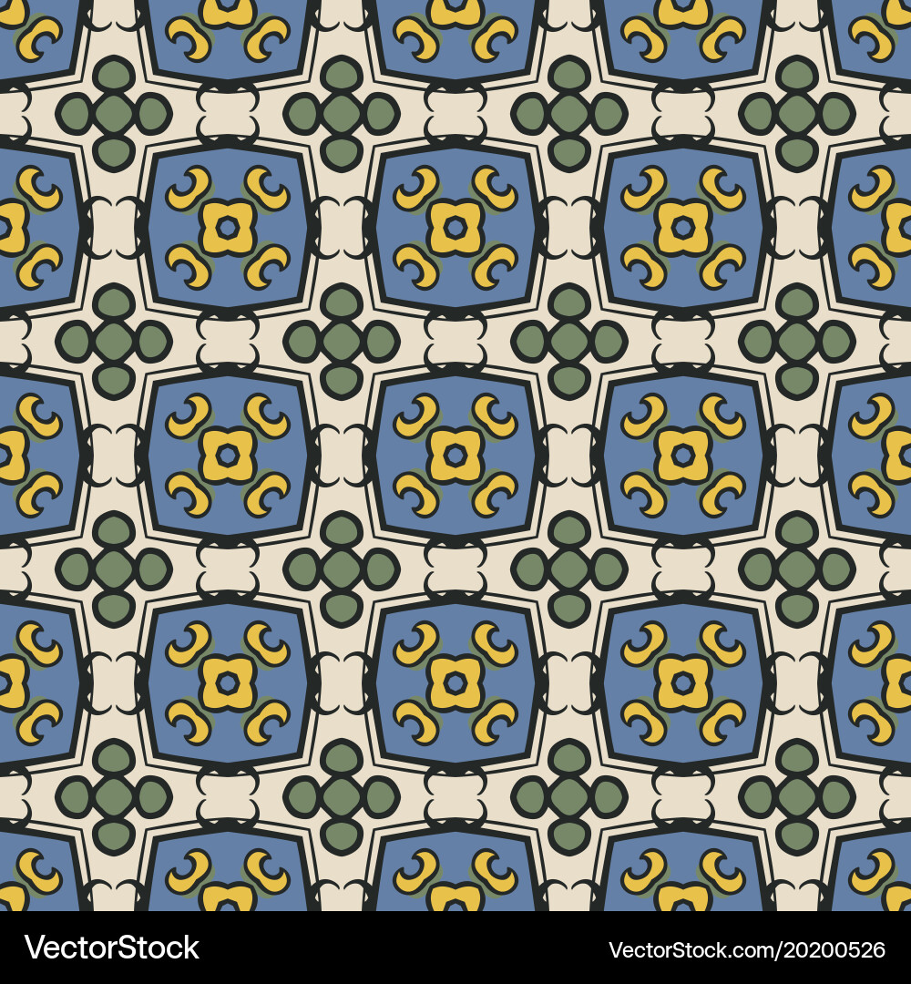 Seamless pattern vector image