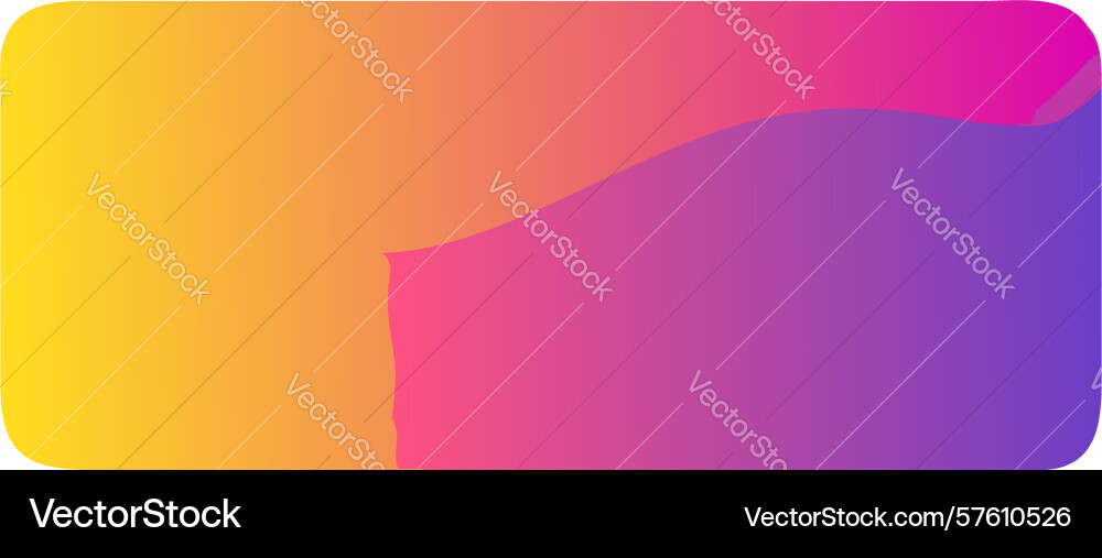Smooth gradient abstract form for stylish digital vector image