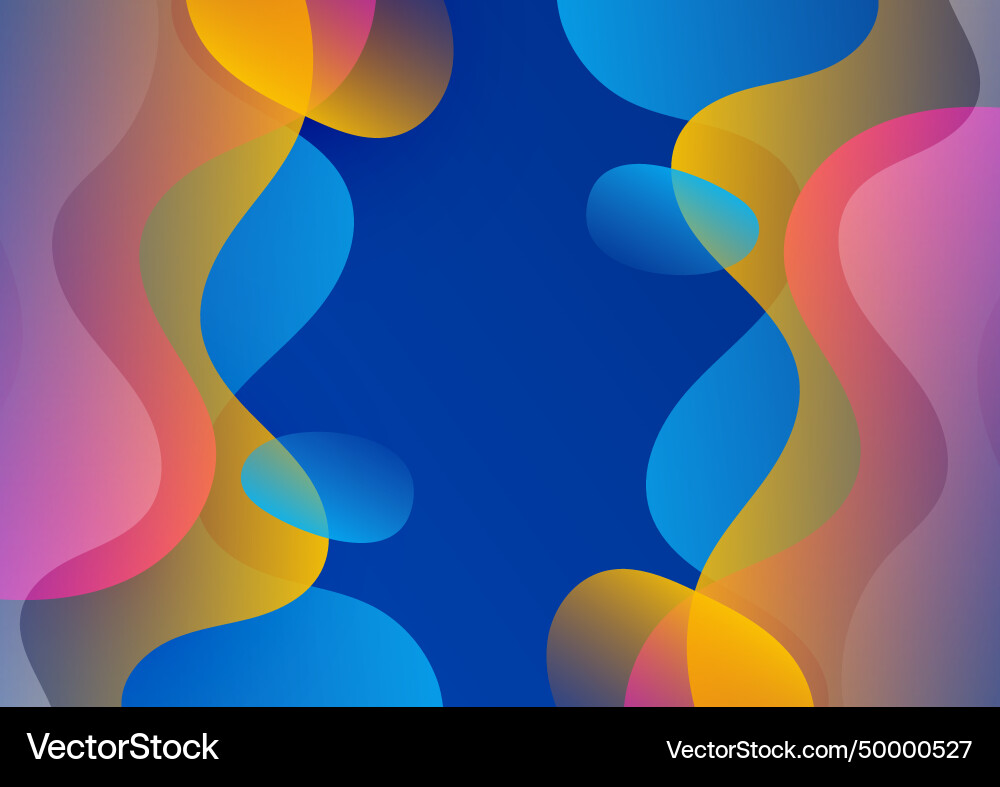 Abstract colorful geometric gradient background Vector Image