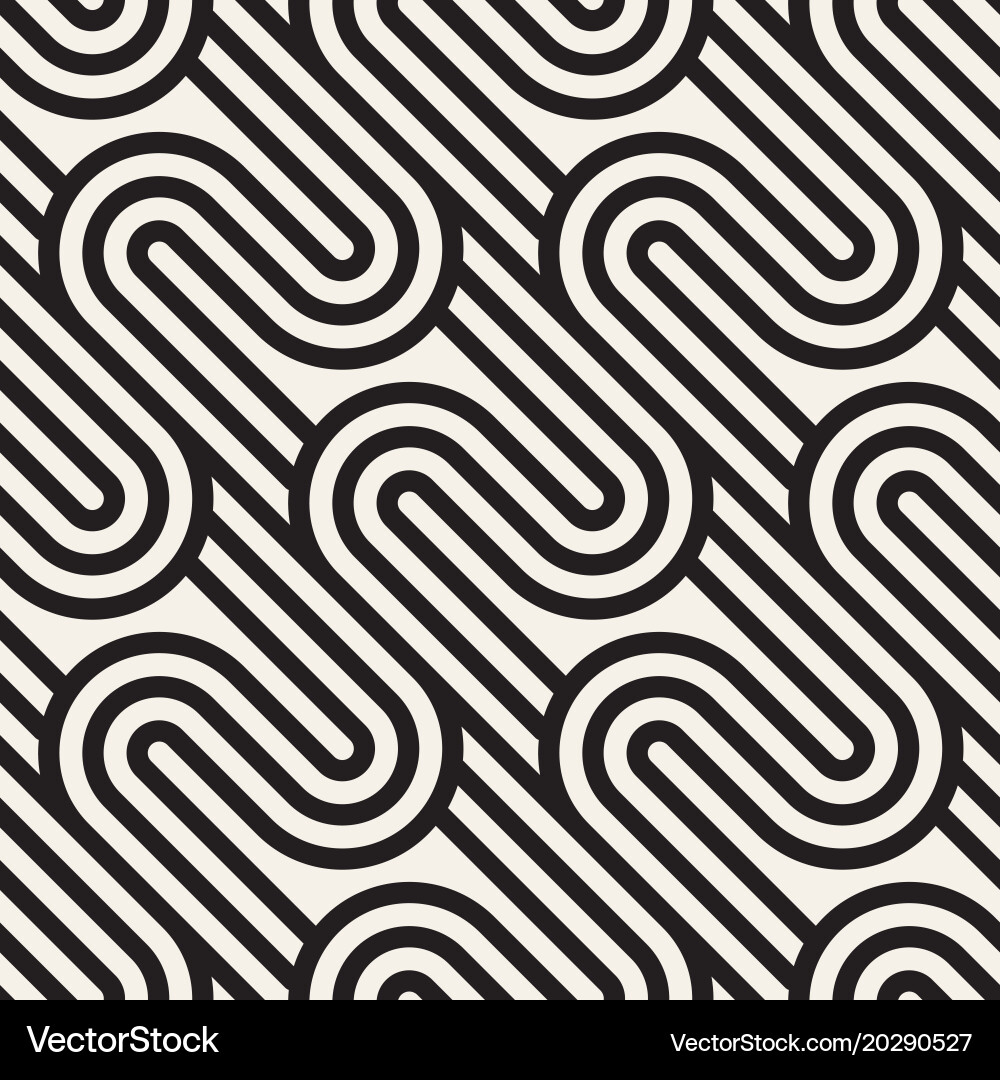 Geometric Lattice Pattern vector image