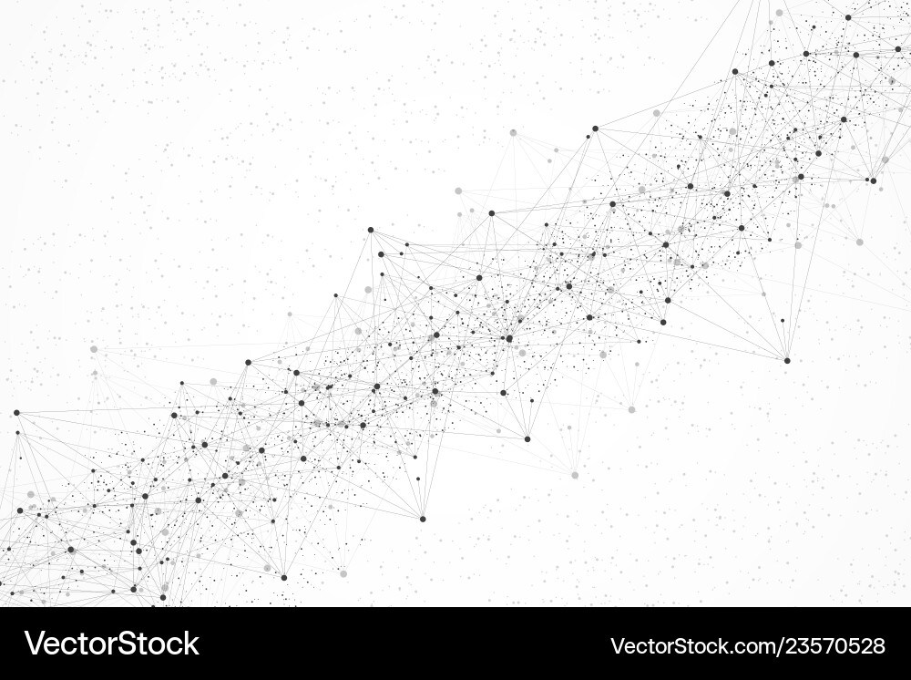Abstract plexus background with connected lines Abstract plexus background with connected lines vector image