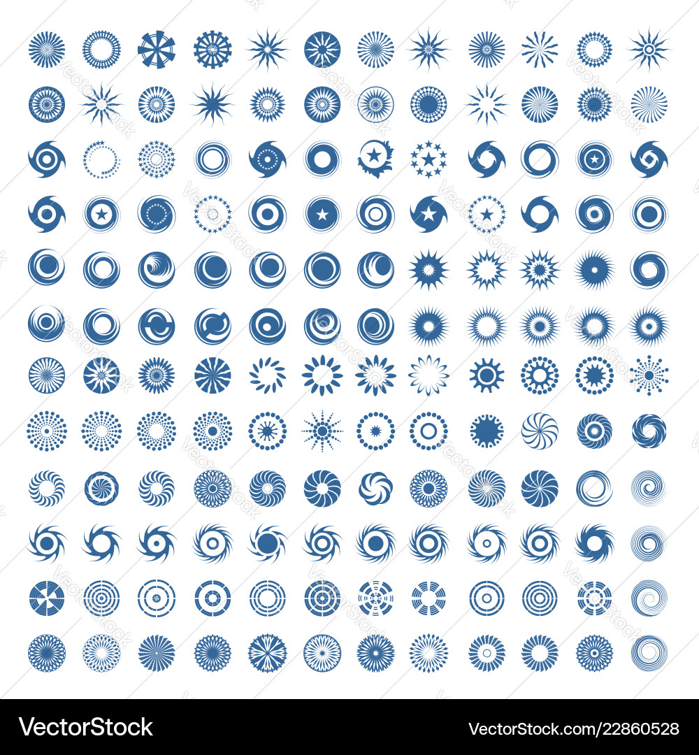 Design elements set Design elements set vector image