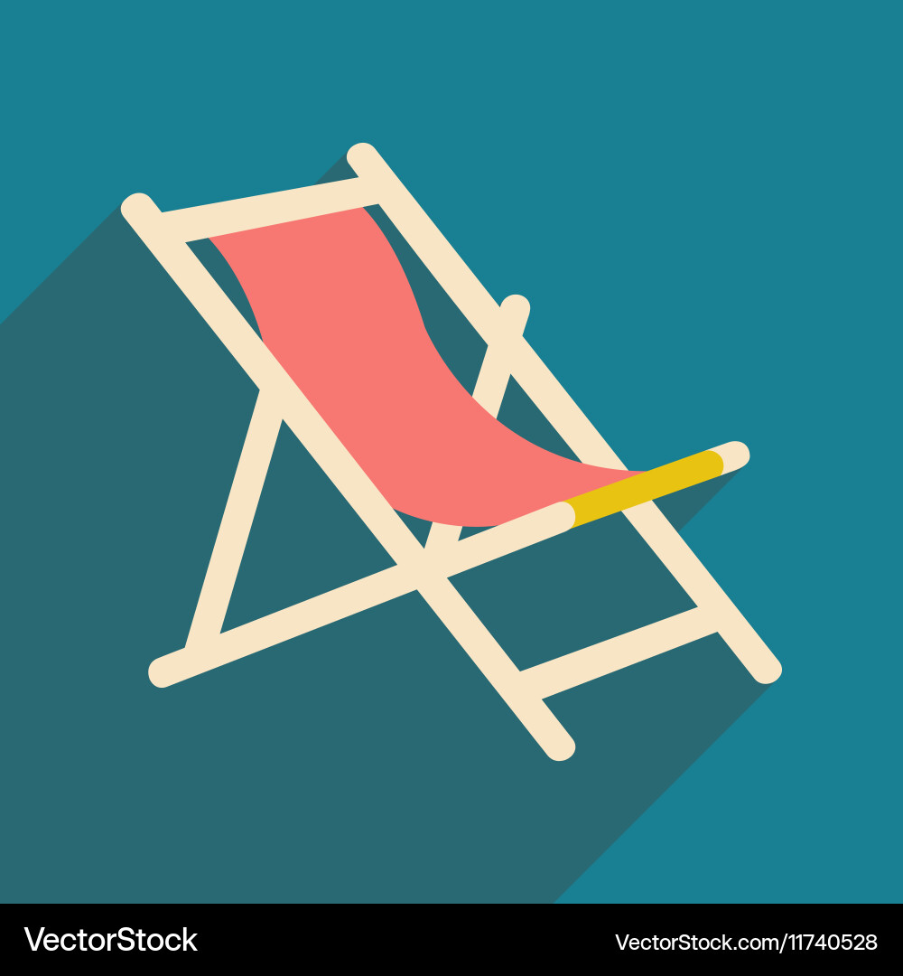 Flat with shadow icon and mobile application deck vector image