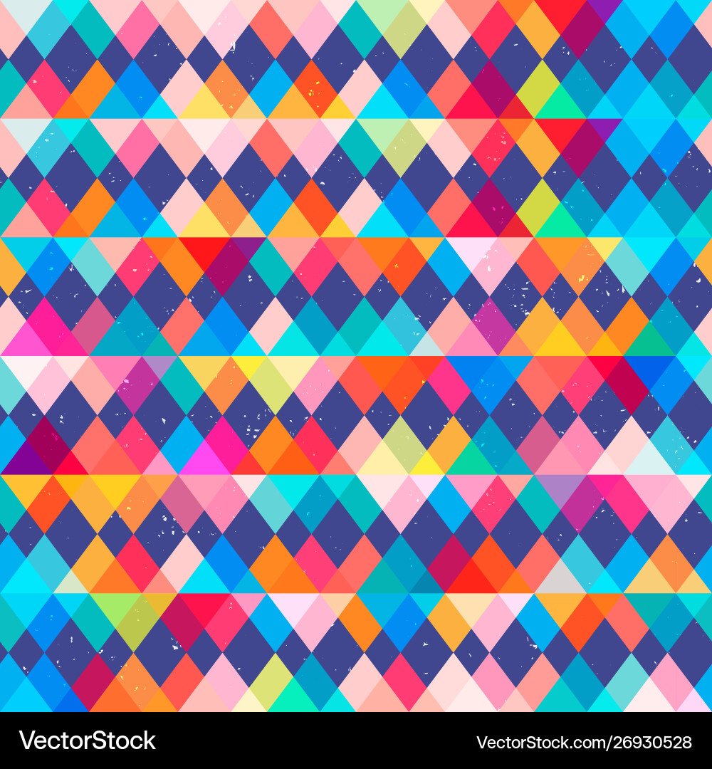 Geometric Triangle Pattern vector image