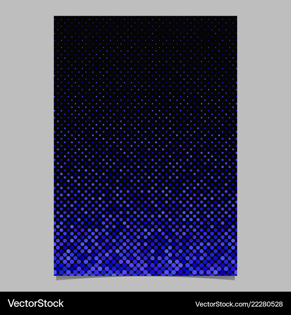 Geometrical circle pattern page template Geometrical circle pattern page template vector image