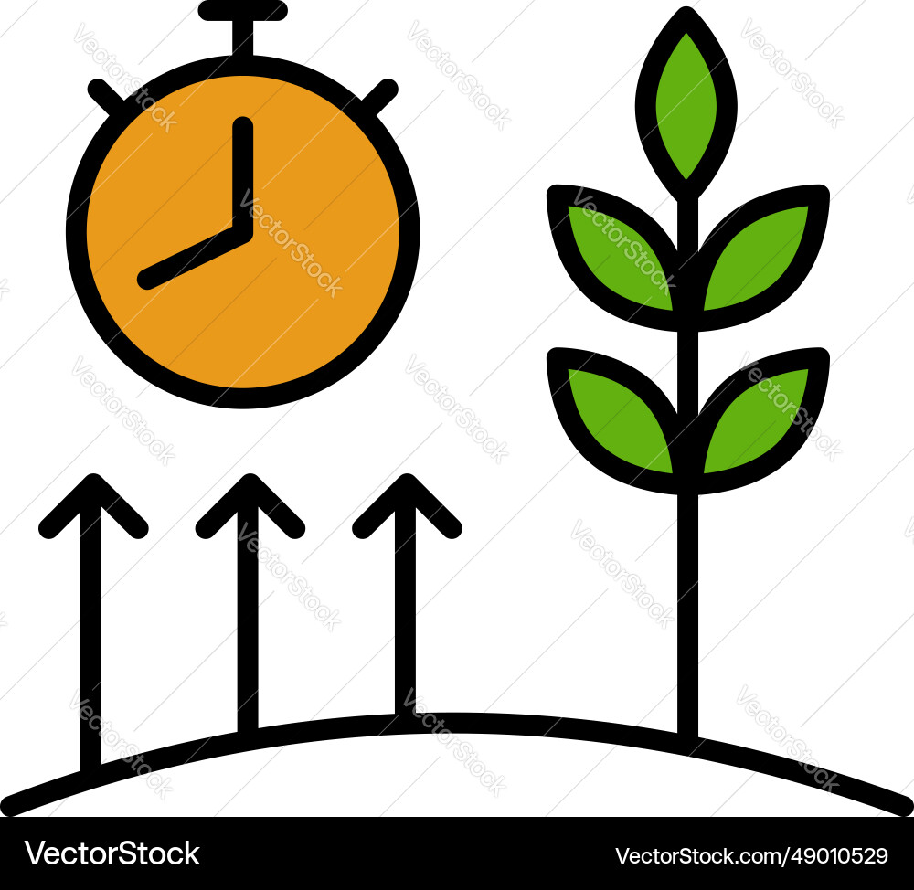 Agronomy icon simple web thin Agronomy icon simple web thin Vector Image