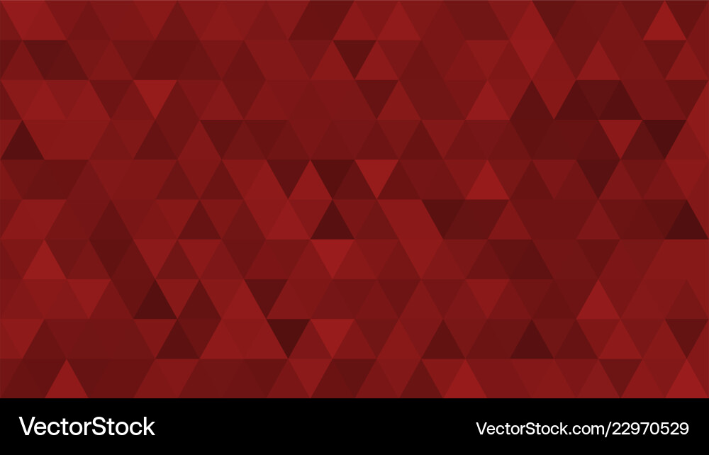 Dark red triangular low poly mosaic abstract Dark red triangular low poly mosaic abstract vector image
