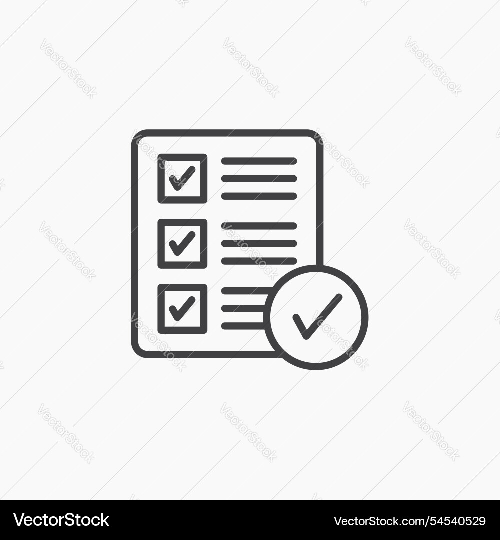 Document verification icon Document verification icon vector image