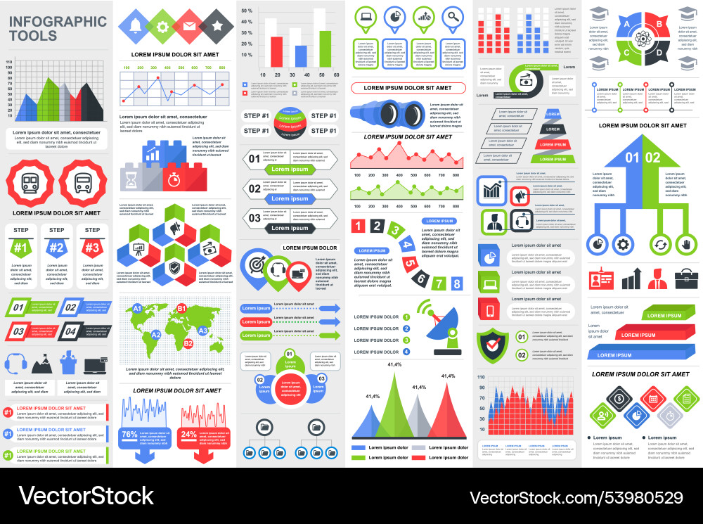 Infographic elements data visualization design Infographic elements data visualization design vector image