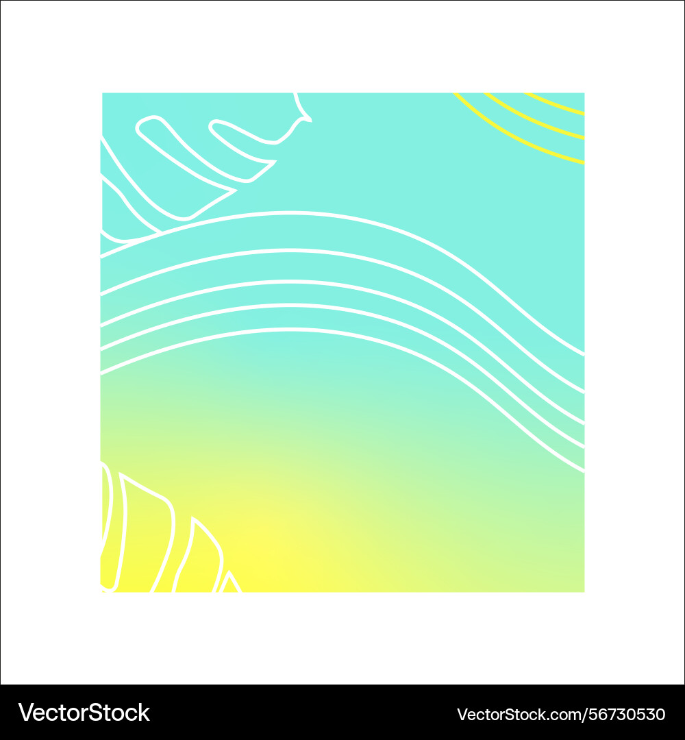 Abstract color summer background in figure square Abstract color summer background in figure square vector image