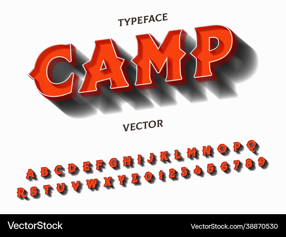 Alphabet fonttypefacescriptshadow Alphabet fonttypefacescriptshadow vector image
