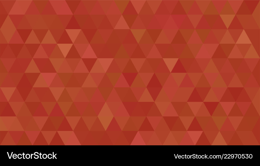 Dark salmon triangular low poly mosaic abstract Dark salmon triangular low poly mosaic abstract Vector Image