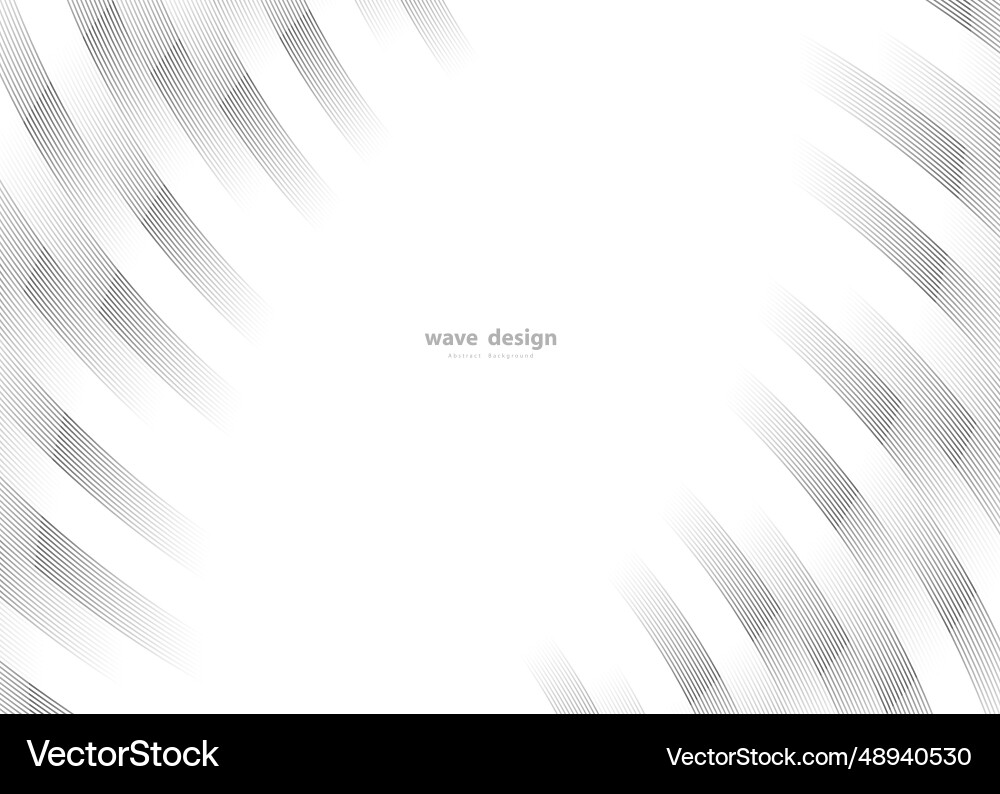 Technology stripe background abstract line modern vector image