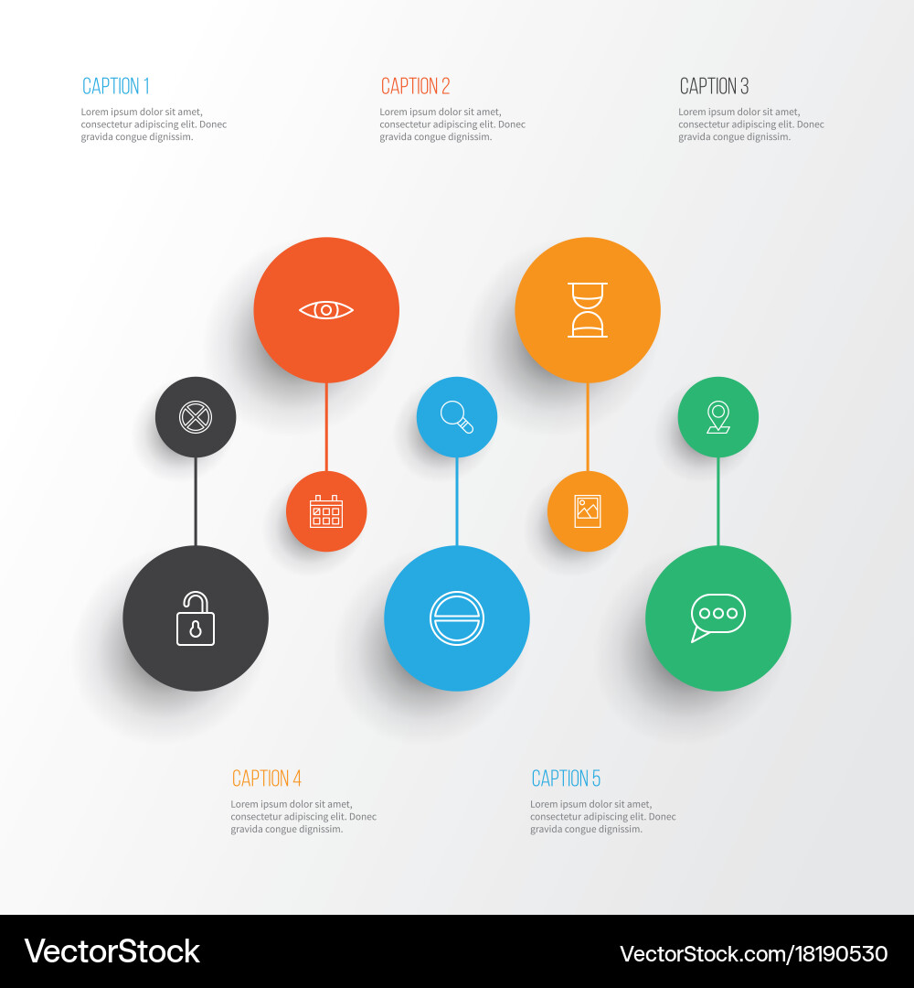 Web icons set collection of calendar exit vector image