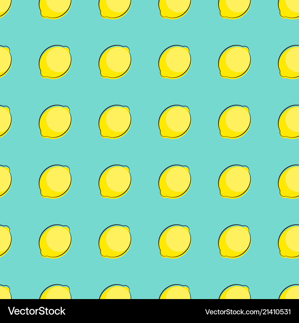 Abstract lemon seamless pattern background Abstract lemon seamless pattern background vector image