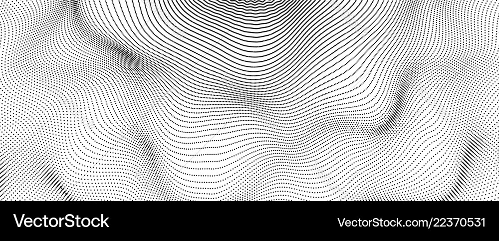 Array with dynamic particles futuristic Array with dynamic particles futuristic vector image
