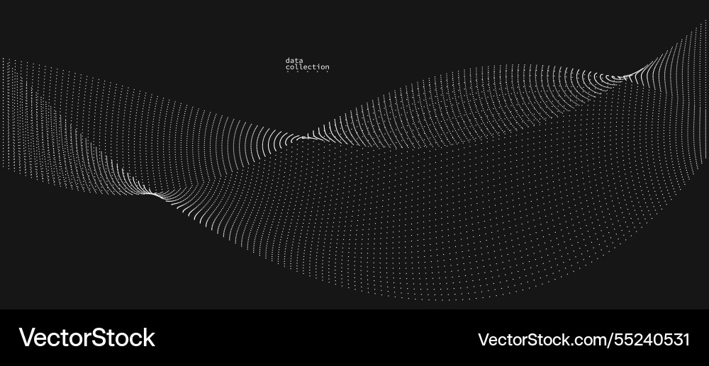 Grey abstract background wave of flowing Grey abstract background wave of flowing vector image