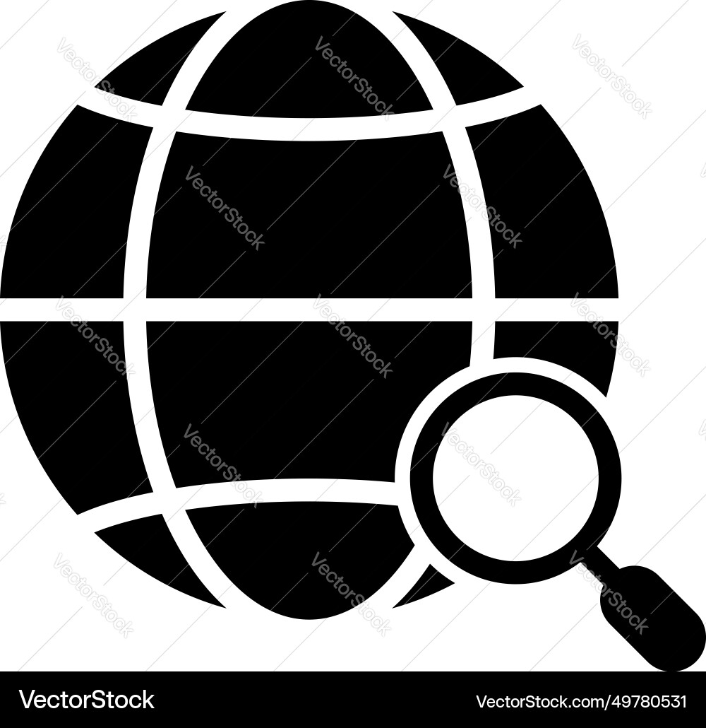 Overview Icon - Monitoring & Analysis vector image