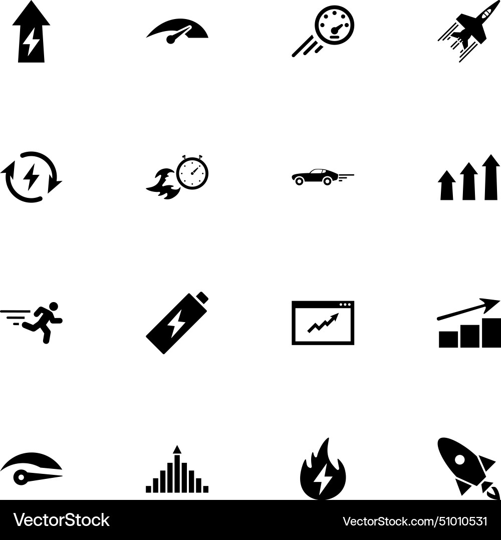 Performance icon - expand to any size change Performance icon - expand to any size change Vector Image