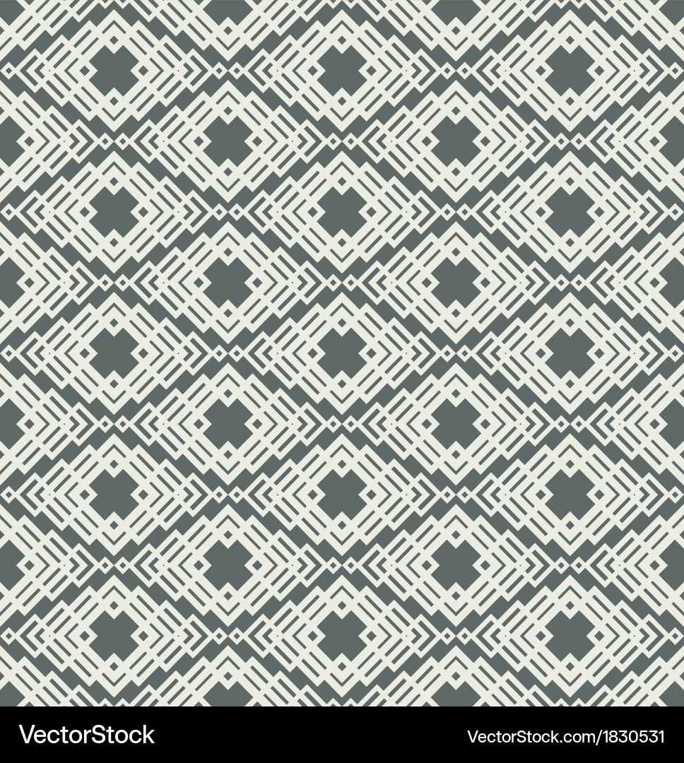 Retro Geometric Pattern vector image