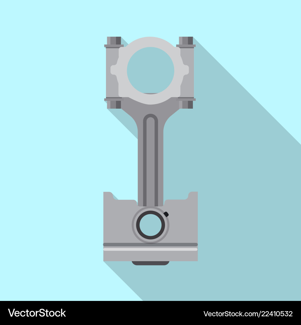 Isolated object of auto and part symbol vector image