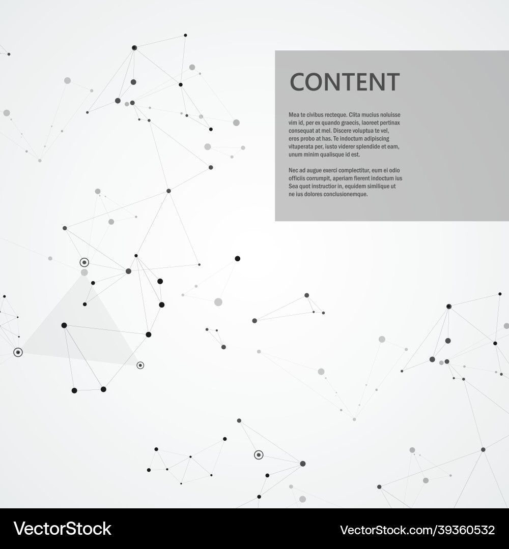 Points connected by straight lines into simple Points connected by straight lines into simple vector image