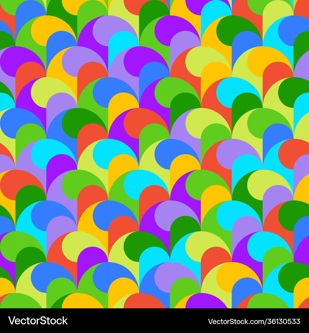 Abstract rainbow seamless pattern color spectrum Abstract rainbow seamless pattern color spectrum Vector Image